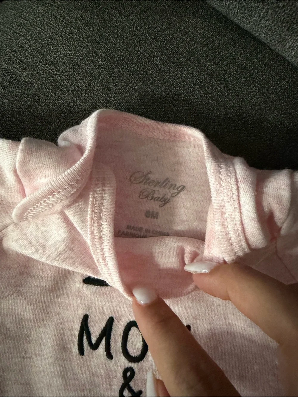 Darling Baby 6M I Love Mom & Dad 3 Piece Baby Girl Outfit Set 💕